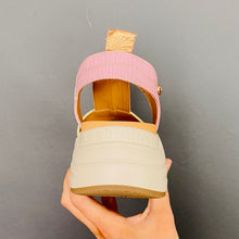 Load image into Gallery viewer, Carmela Leather Zip Sandals Multi