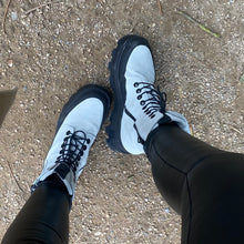 Load image into Gallery viewer, Mjus Women's Chunky Leather Boot Off White