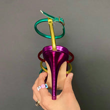 Load image into Gallery viewer, Menbur Metallic Rainbow Sandals Mult