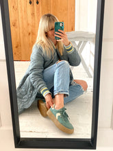 Load image into Gallery viewer, Xti Vegan Women's Retro Trainers Green