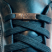 Load image into Gallery viewer, Xti Vegan Quilted  Zip Women's High Top Trainers Black