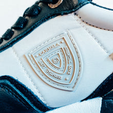 Load image into Gallery viewer, Carmela Leather Women's Trainers Black Ice / Leopard