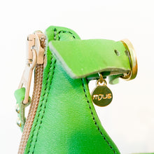 Load image into Gallery viewer, Mjus Leather Wedge Sandals Green