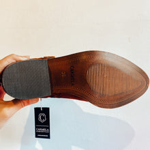 Load image into Gallery viewer, Carmela Women's Suede Leather Western Boot Tan