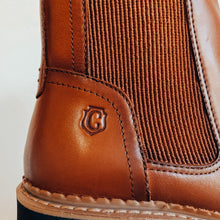 Load image into Gallery viewer, Carmela Women's Leather Chelsea Boot Tan