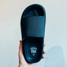 Load image into Gallery viewer, XTi Vegan Super Spongy Sliders Black