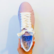 Load image into Gallery viewer, Mjus Soft Leather Chunky Womens Trainers Pink