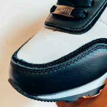 Load image into Gallery viewer, Carmela Leather Women's Trainers Black Ice / Leopard