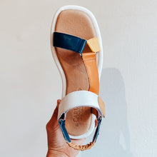 Load image into Gallery viewer, Carmela Leather Adjustable Sandals Multi