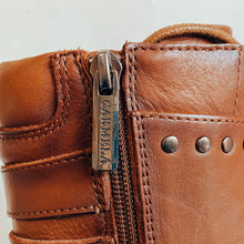 Load image into Gallery viewer, Carmela Women's Chunky Leather Boot Tan