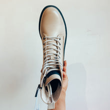 Load image into Gallery viewer, XTI Vegan Chunky Biker Boot Beige