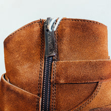 Load image into Gallery viewer, Carmela Women's Suede Leather Western Boot Tan