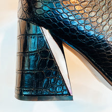 Load image into Gallery viewer, XTI Vegan Block Heel Women's Ankle Boot Black