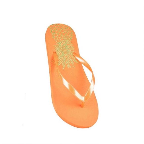 Orange flip hot sale flops cheap