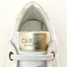 Load image into Gallery viewer, Carmela White Quilted Leather Women’s Trainers